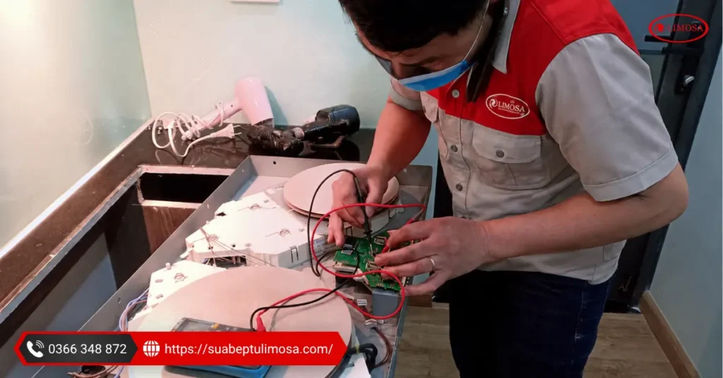 Dịch vụ sửa bếp từ tại nhà tại Trung tâm Sửa Bếp Từ Limosa