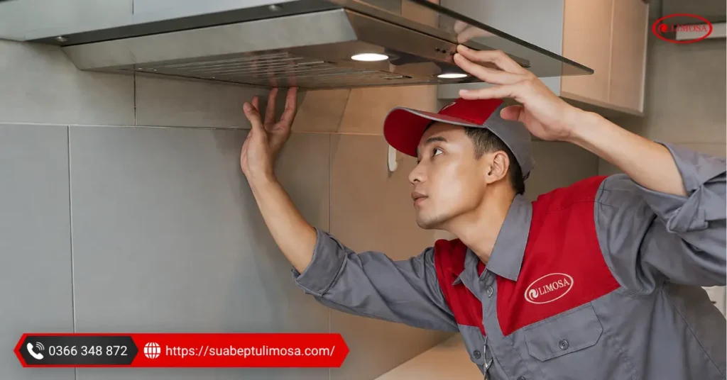 Lý do khách hàng lựa chọn dịch vụ sửa máy hút mùi của Trung tâm Sửa Bếp Từ Limosa