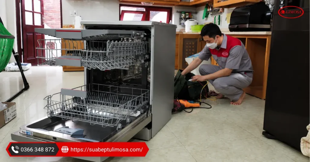 Lý do khách hàng lựa chọn dịch vụ sửa máy rửa bát tạiTrung tâm Sửa Bếp Từ Limosa