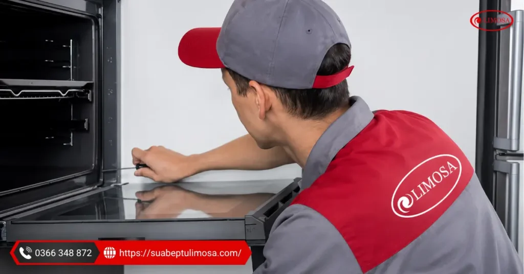 Quy trình chuẩn kỹ thuật sửa lò nướng tại Trung tâm Sửa Bếp Từ Limosa