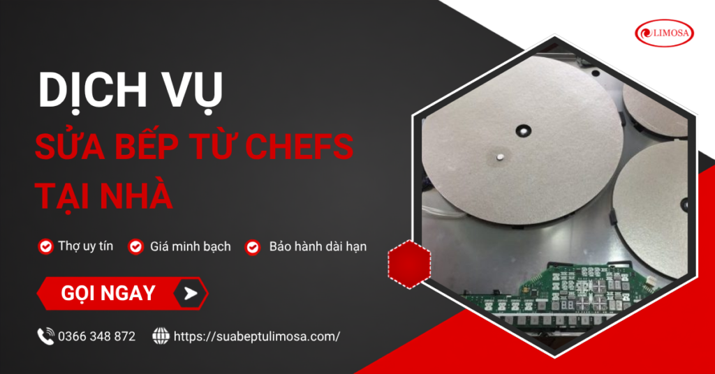 Sửa bếp từ Chefs