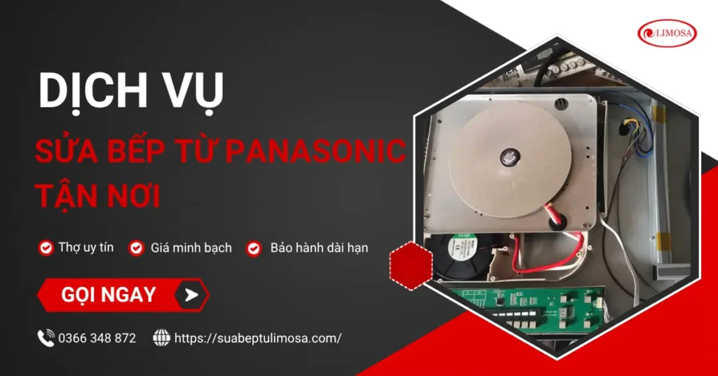 Sửa bếp từ Panasonic