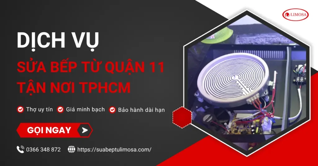 Sửa bếp từ Quận 11
