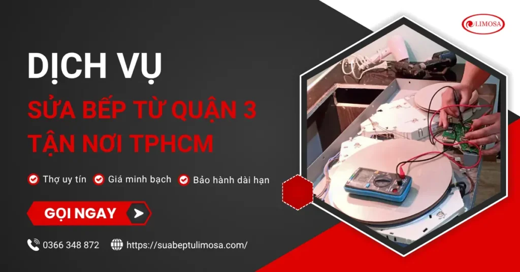 Sửa bếp từ Quận 3