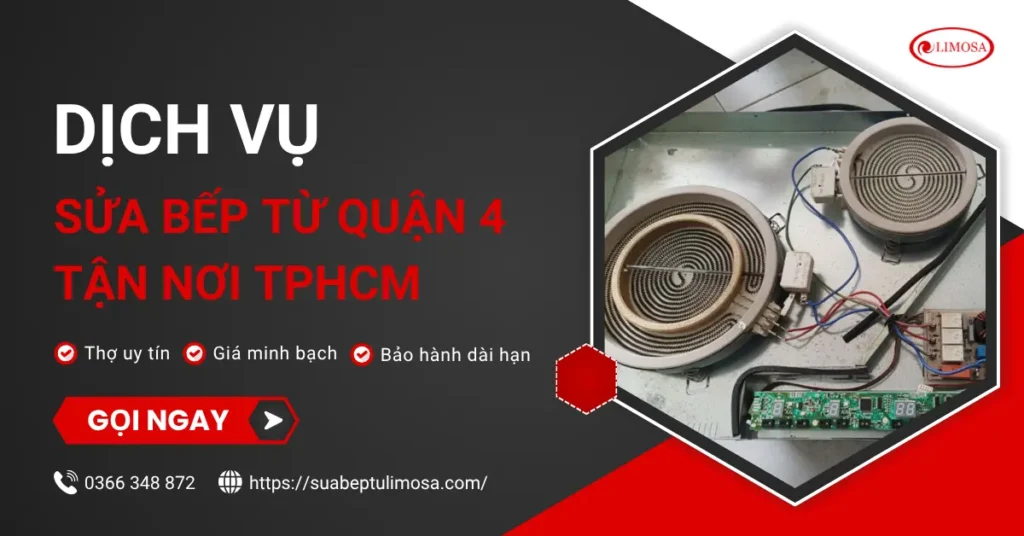 Sửa bếp từ Quận 4