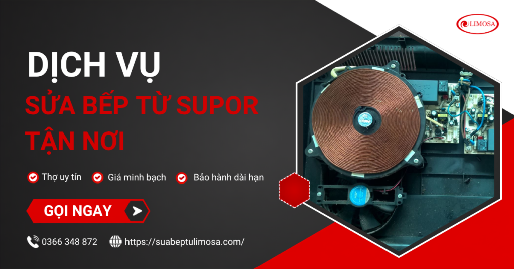 Sửa bếp từ Supor