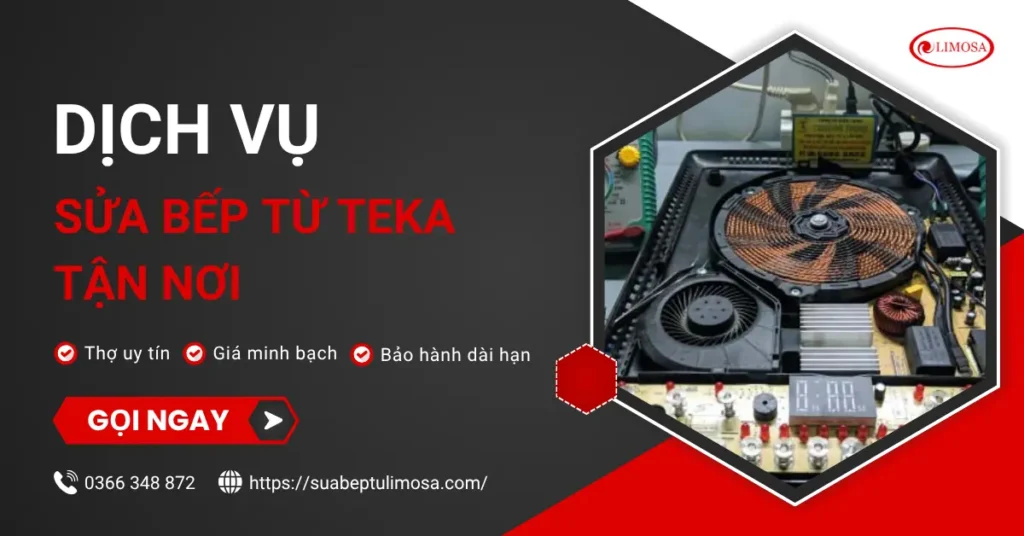 Sửa bếp từ Teka