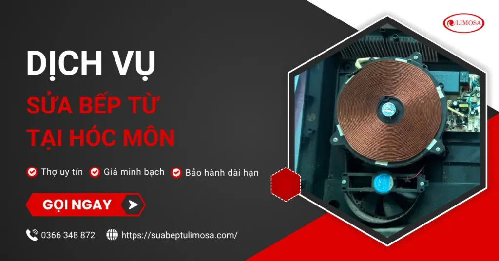 Sửa bếp từ tại Hóc Môn