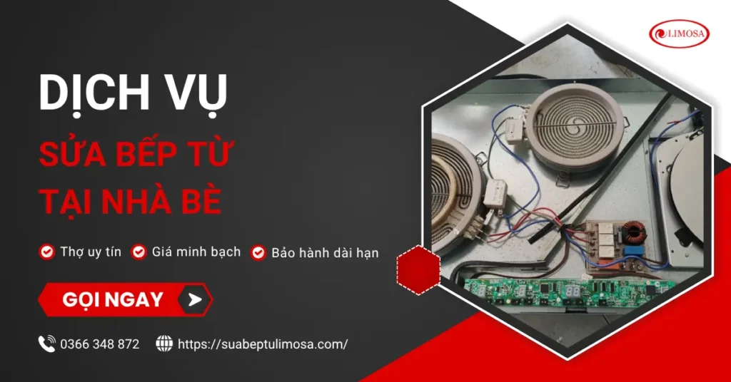 Sửa bếp từ tại Nhà Bè