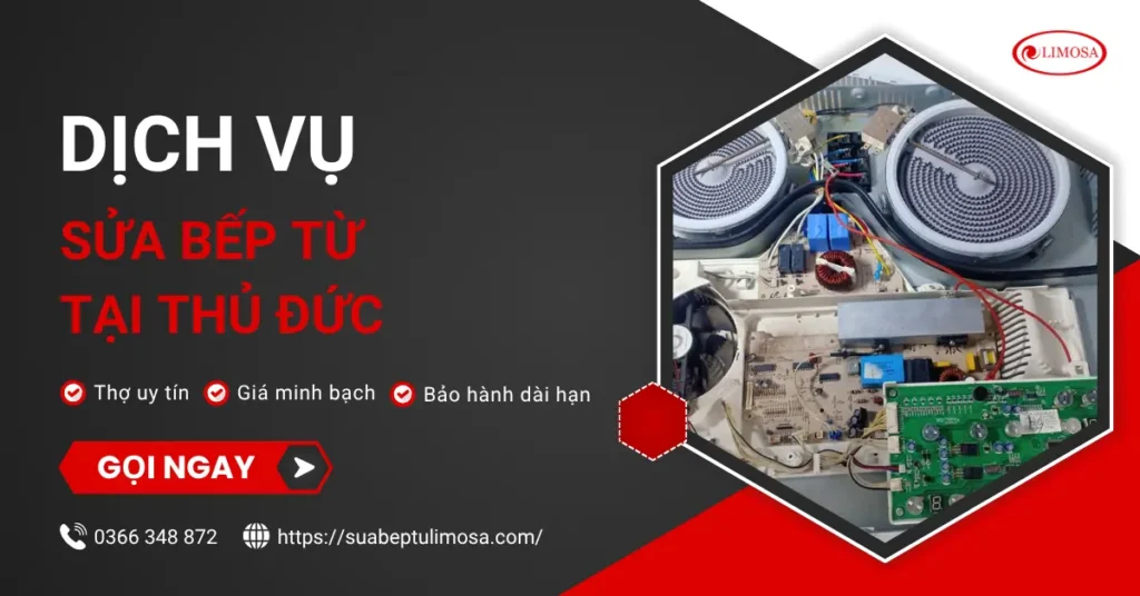 Sửa bếp từ tại Thủ Đức