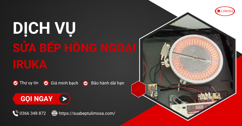 Sửa bếp hồng ngoại Iruka