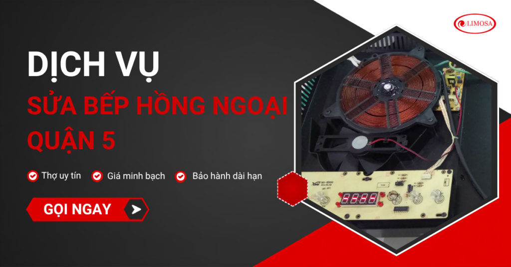 Sửa bếp hồng ngoại quận 5