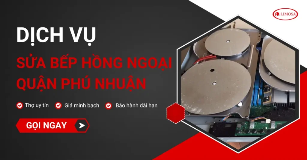 Sửa bếp hồng ngoại quận Phú Nhuận