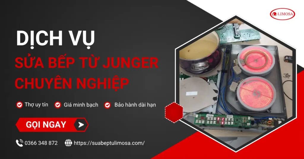 Sửa bếp từ Junger
