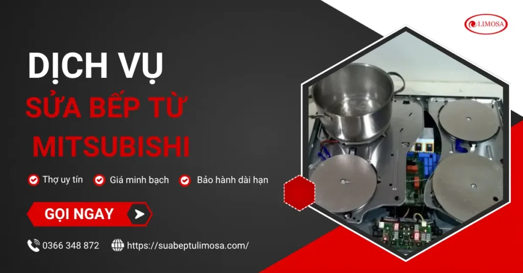 Sửa bếp từ Mitsubishi