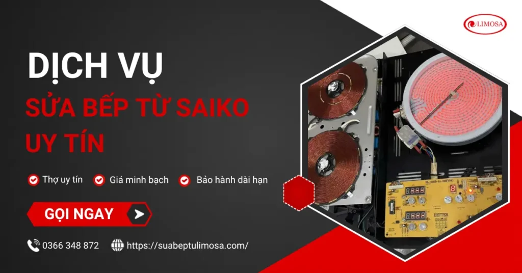 Sửa bếp từ Saiko