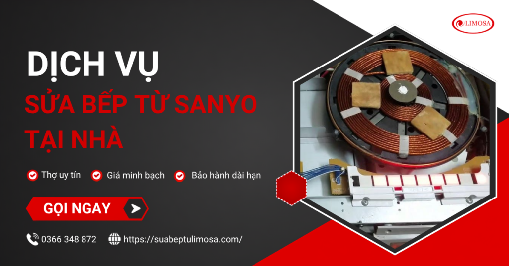 Sửa bếp từ Sanyo
