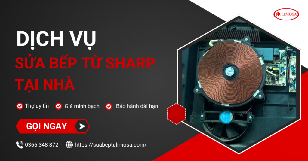 Sửa bếp từ Sharp