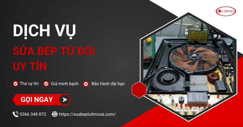 Sửa bếp từ  đôi