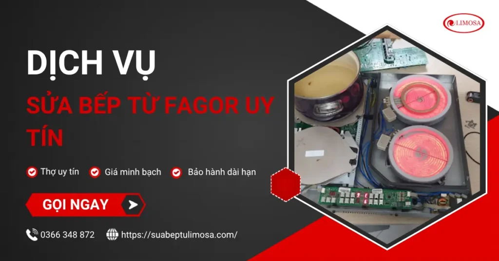 Sửa bếp từ Fagor