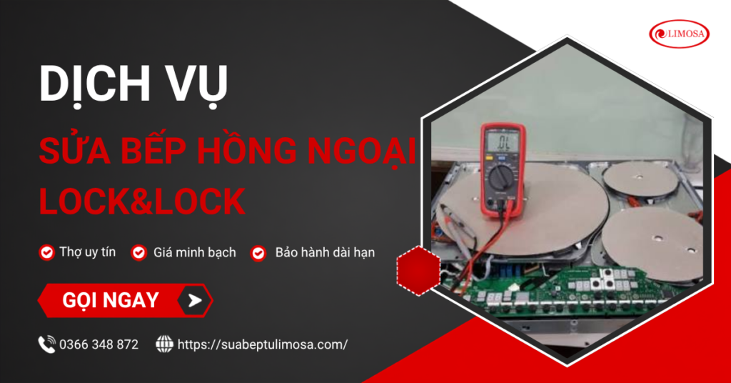 Sửa bếp hồng ngoại Lock&Lock
