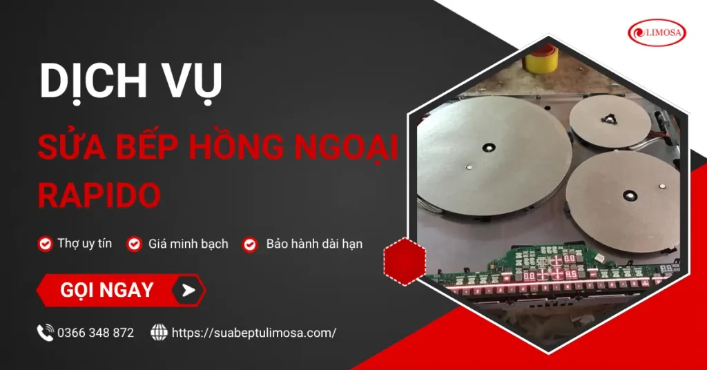Sửa bếp hồng ngoại Rapido