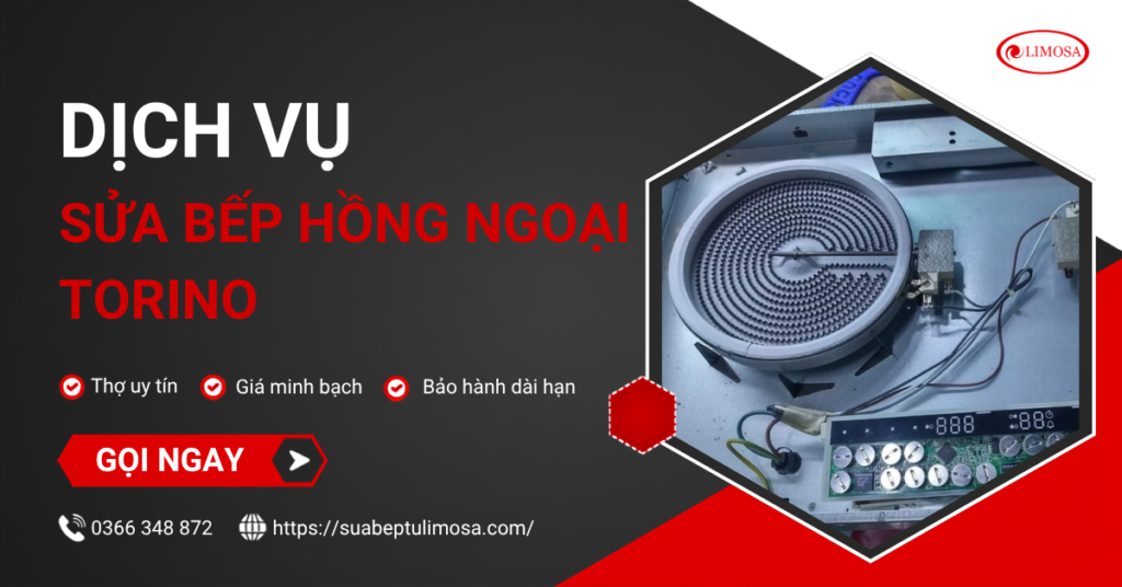 Sửa bếp hồng ngoại Torino