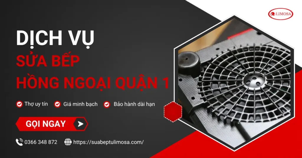 Sửa bếp hồng ngoại quận 1