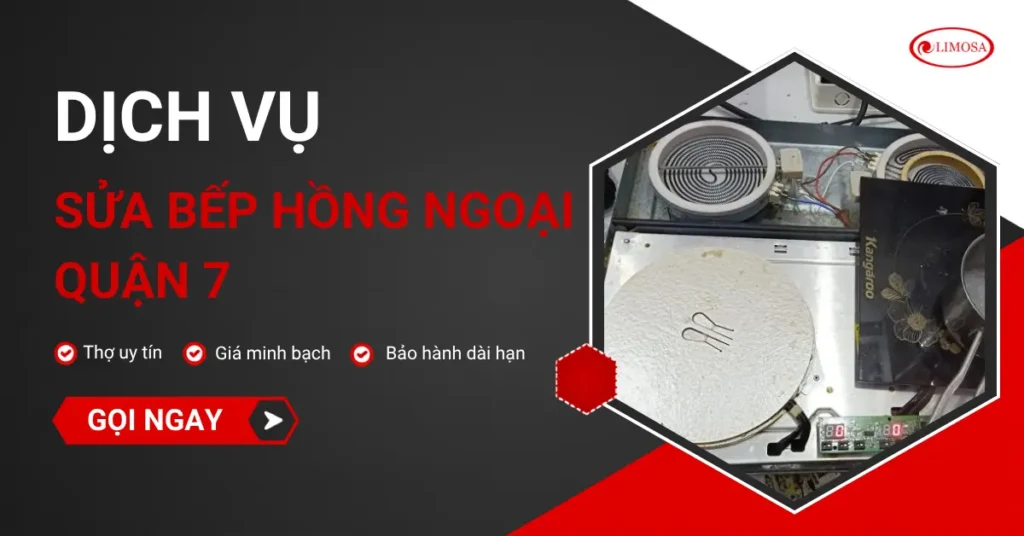 Sửa bếp hồng ngoại quận 7