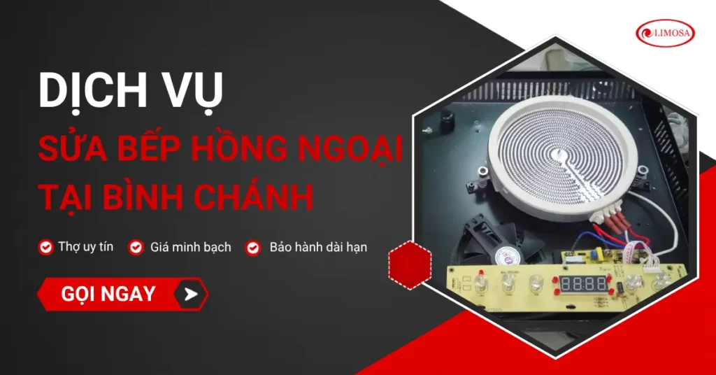 Sửa bếp hồng ngoại tại Bình Chánh