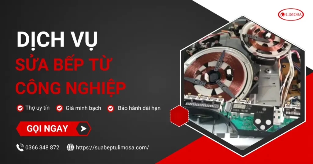 Sửa bếp từ công nghiệp